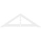 Ekena Millwork Pitch Artisan Architectural Grade PVC Gable Pediment, 60"W x 20"H x 1"P (8/12) GPP060X020X100ART - alternate 3